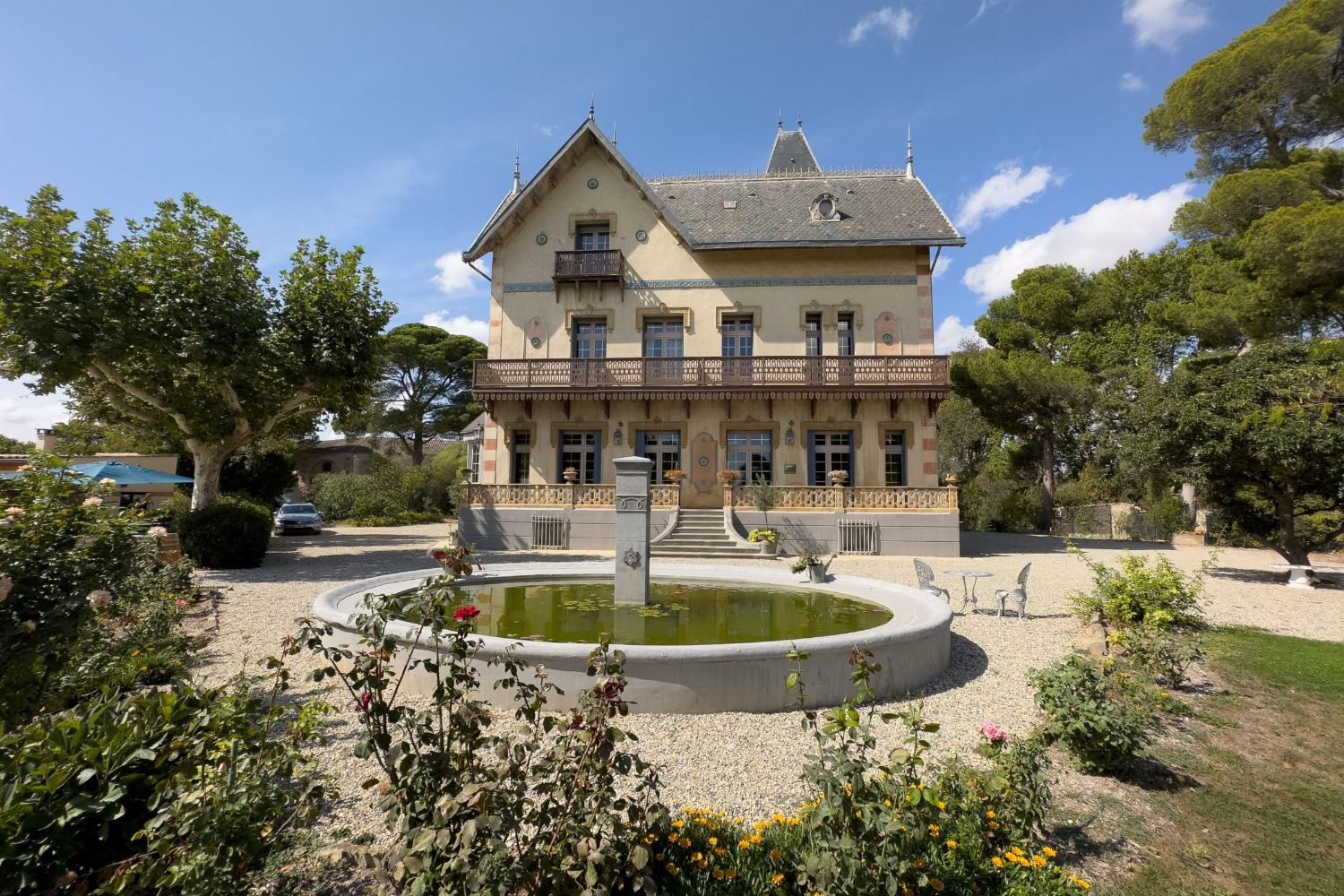 Château de vacances dans le sud de la France