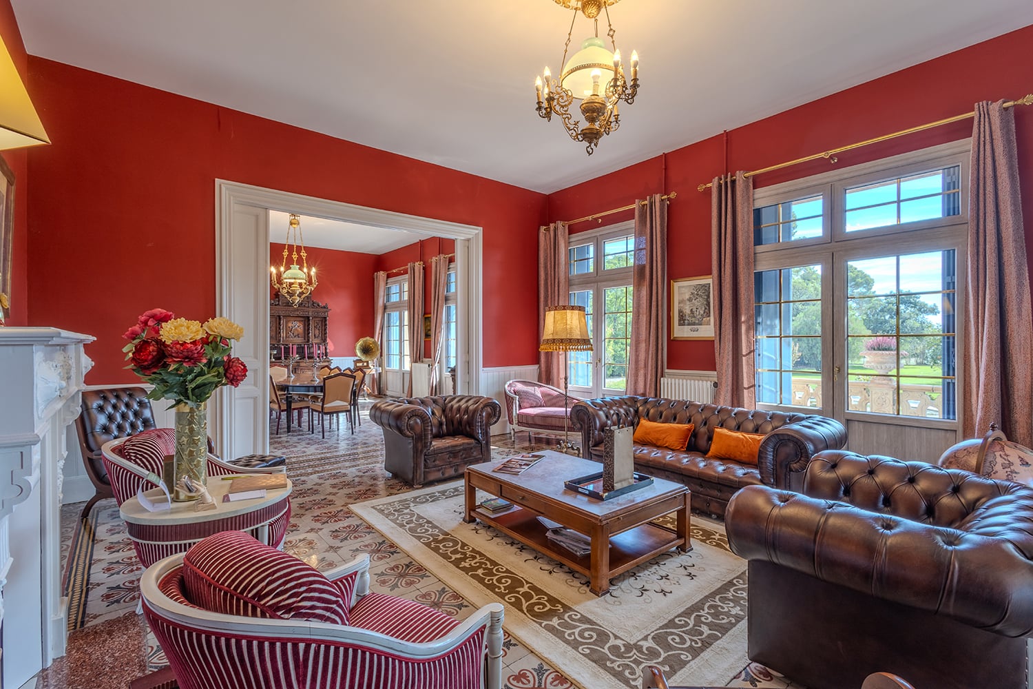 Sitting room | Holiday château in Olonzac