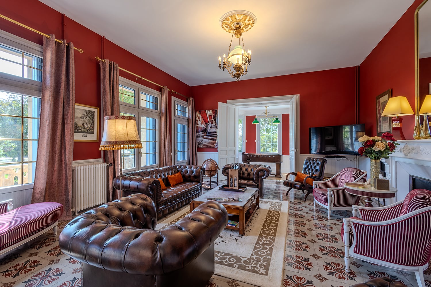 Sitting room | Holiday château in Olonzac