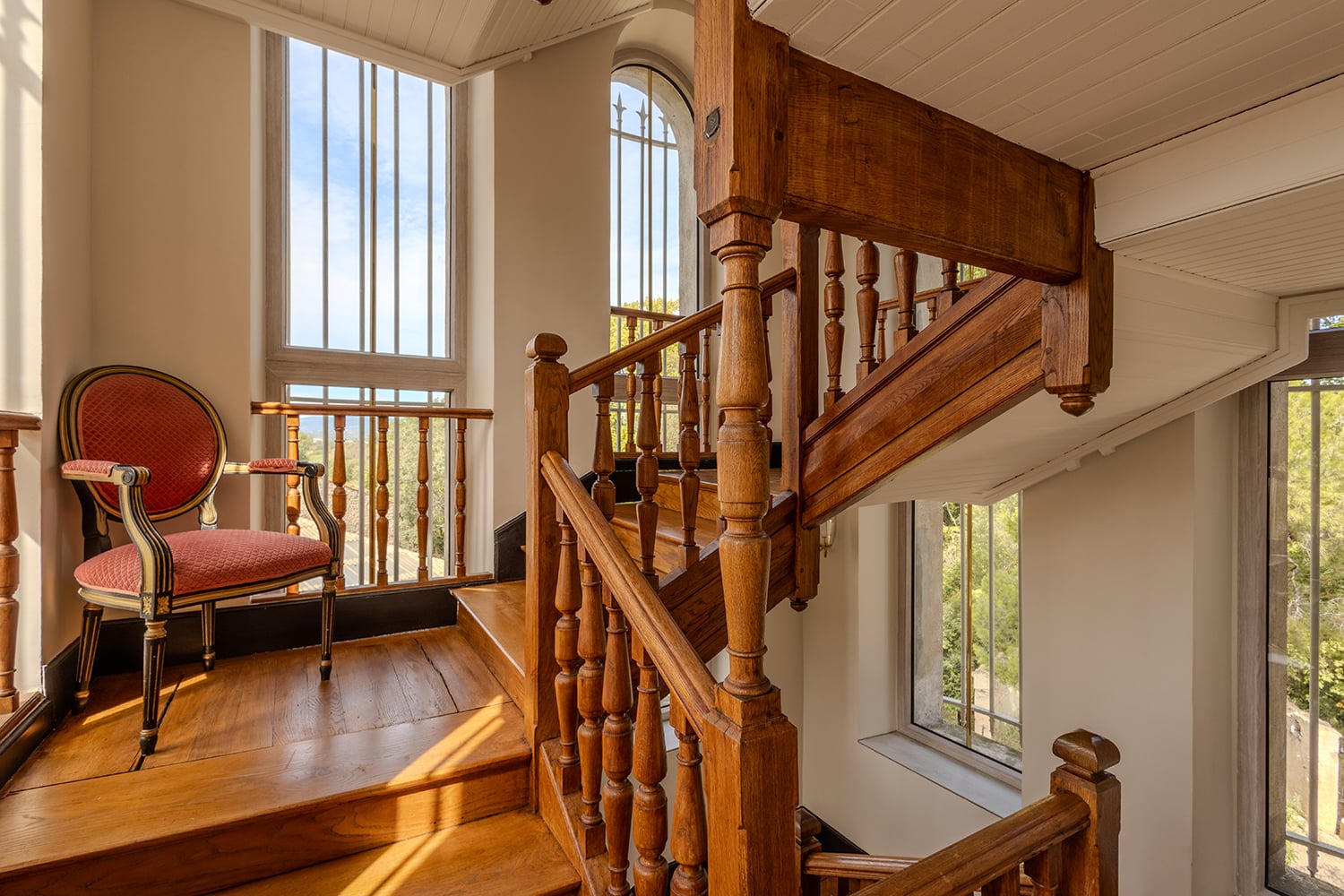 Staircases | Holiday château in Olonzac