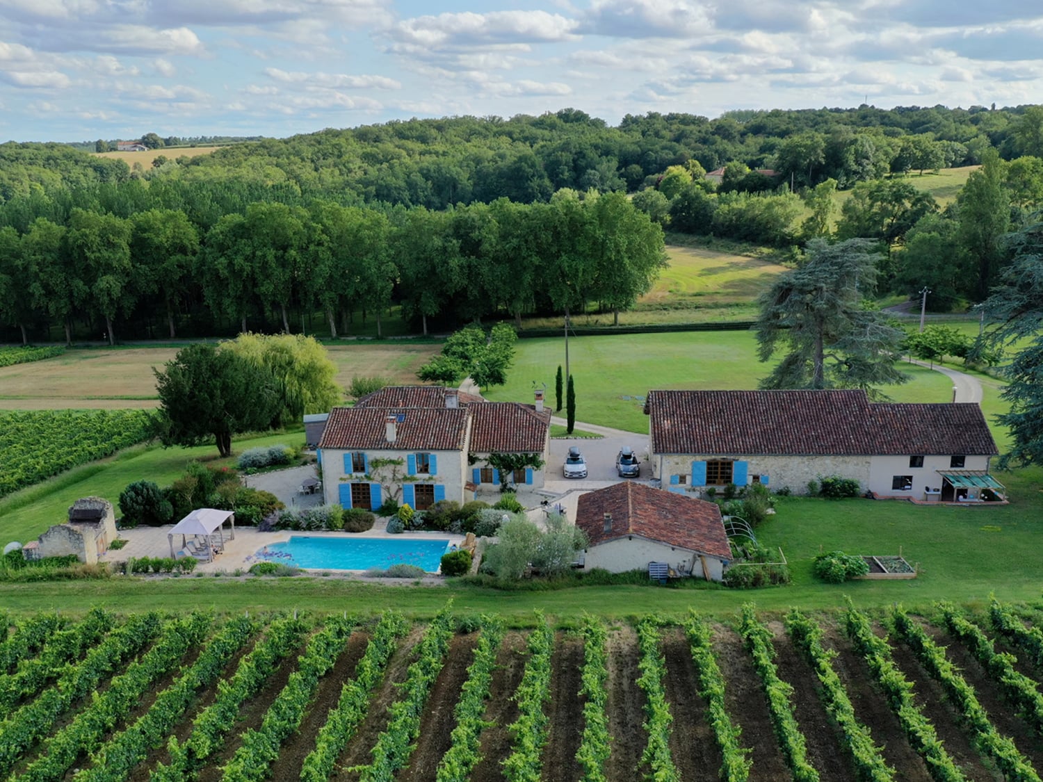 Holiday home with private pool in South West France