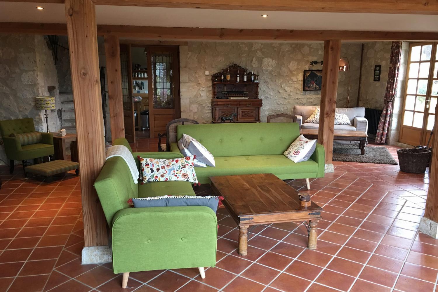 Living room | Holiday home in South West France