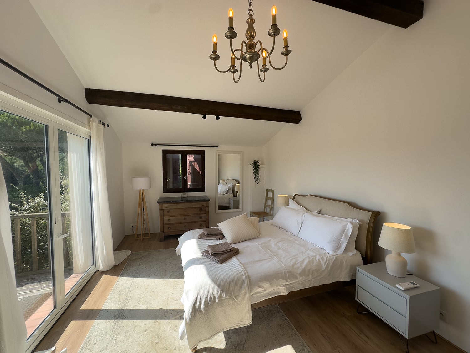 Bedroom | Holiday home near Fanjeaux