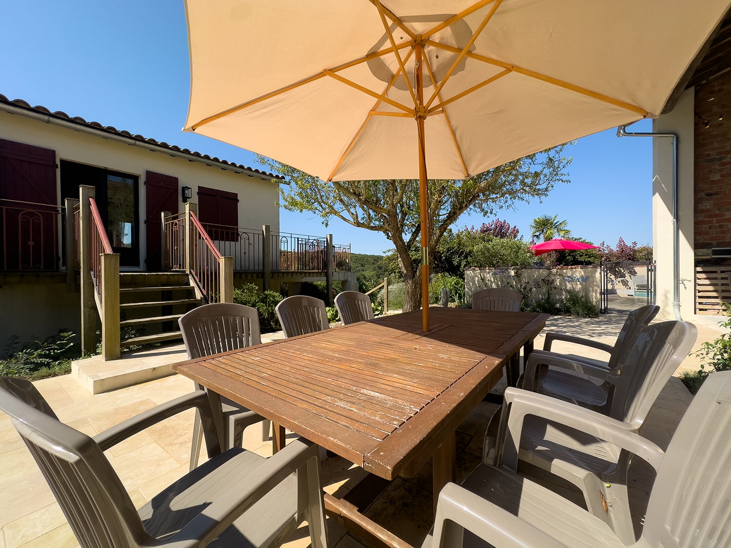 Dining terrace