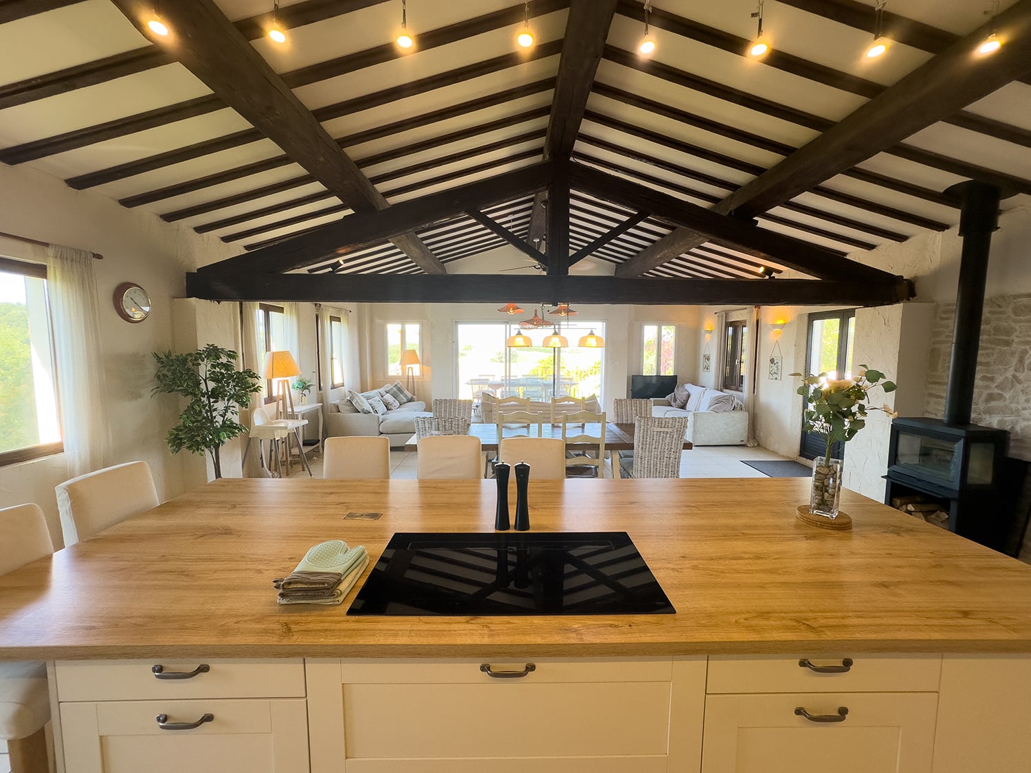 Sitting room | Holiday home near Fanjeaux