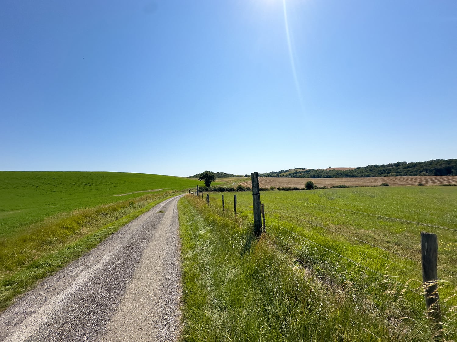 Surrounding French countryside