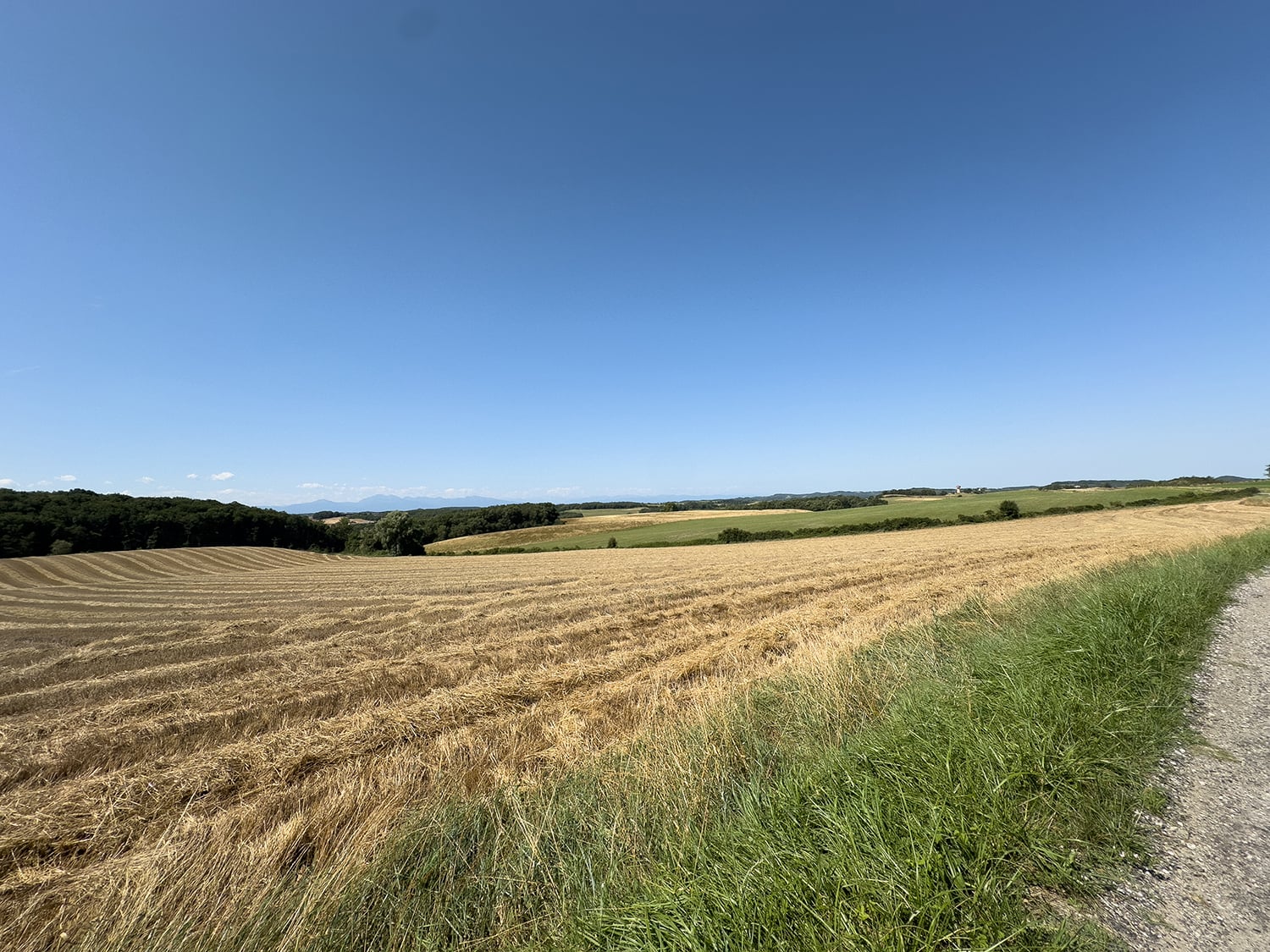 Surrounding French countryside