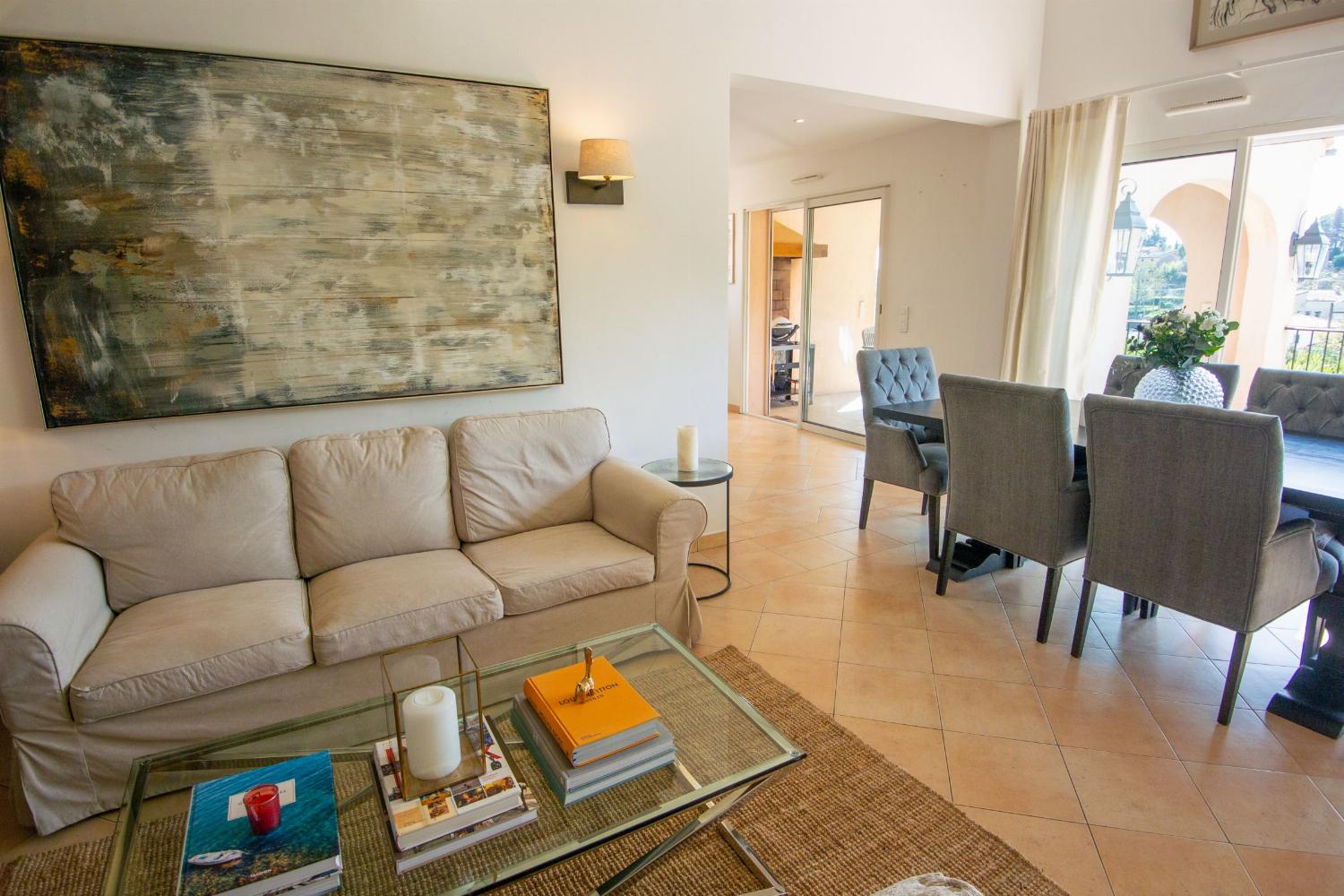 Living room | Holiday villa in Alpes-Maritimes