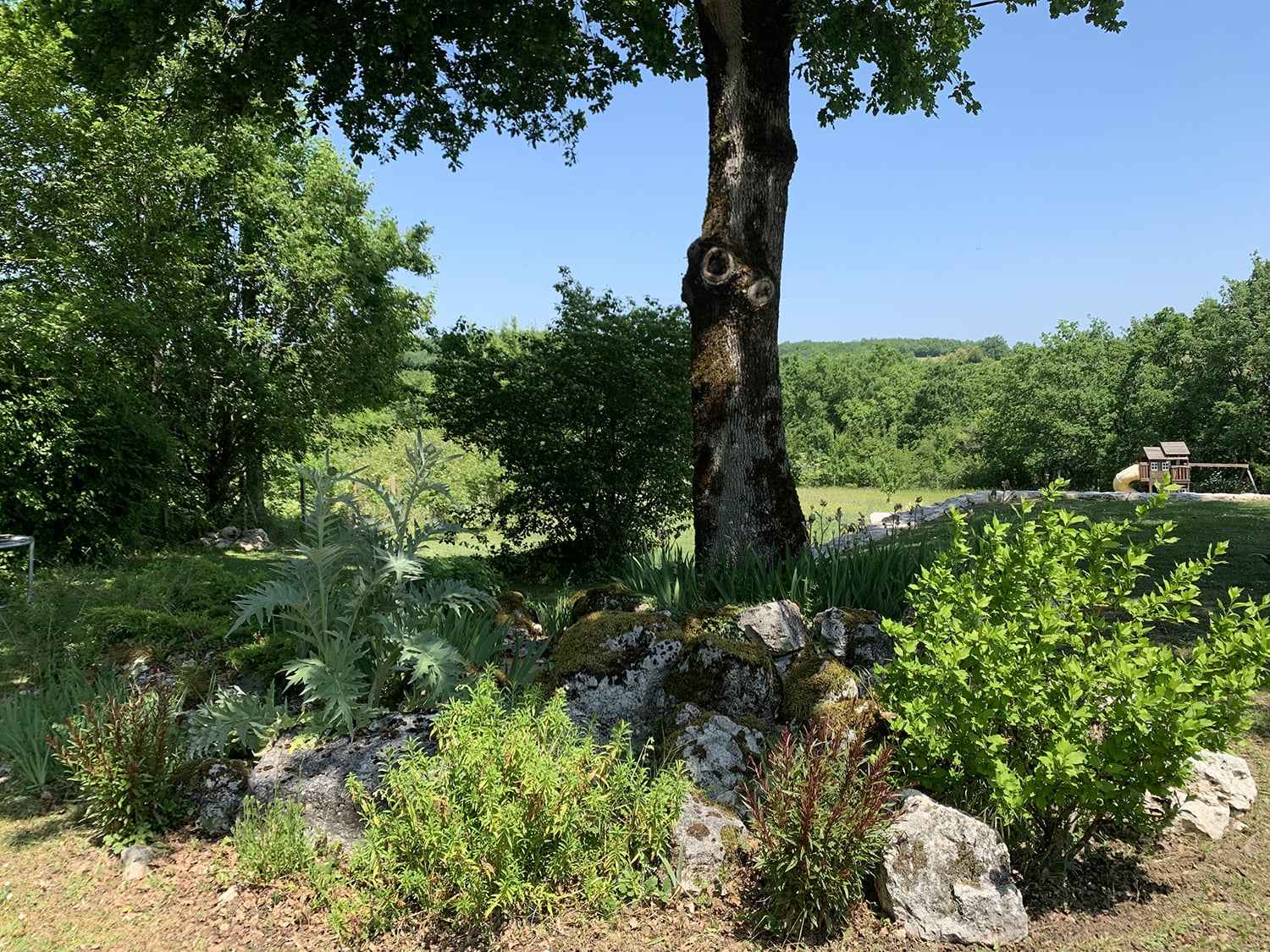 Garden | Holiday home in Montaigu-de-Quercy