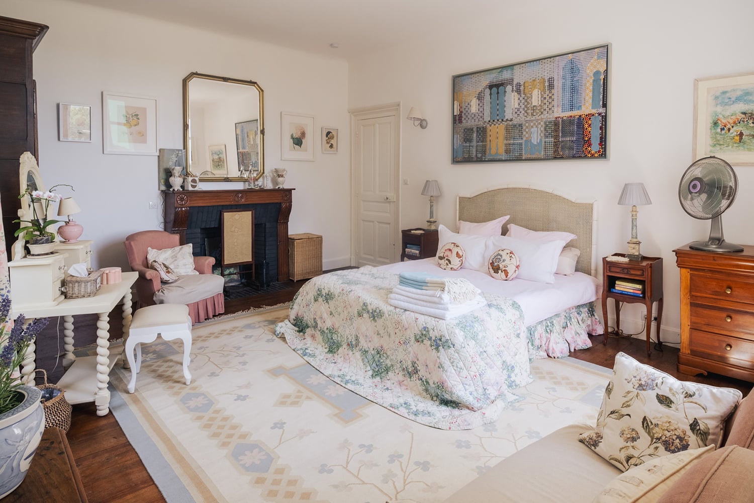 Bedroom | Holiday château in côte basque