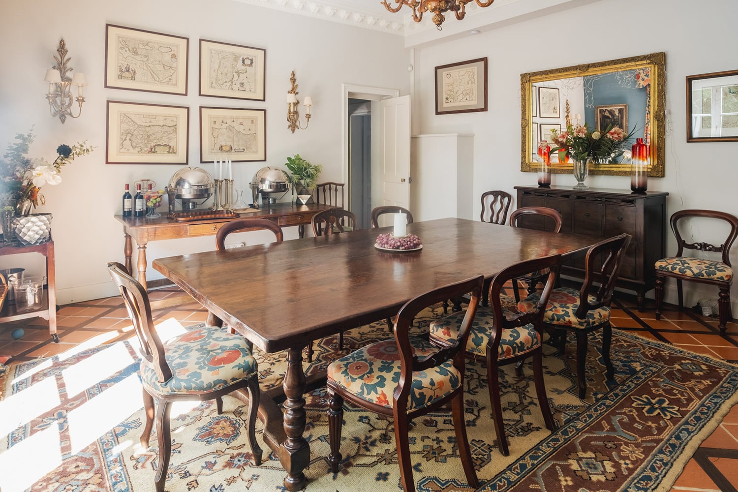 Dining room | Holiday château in côte basque