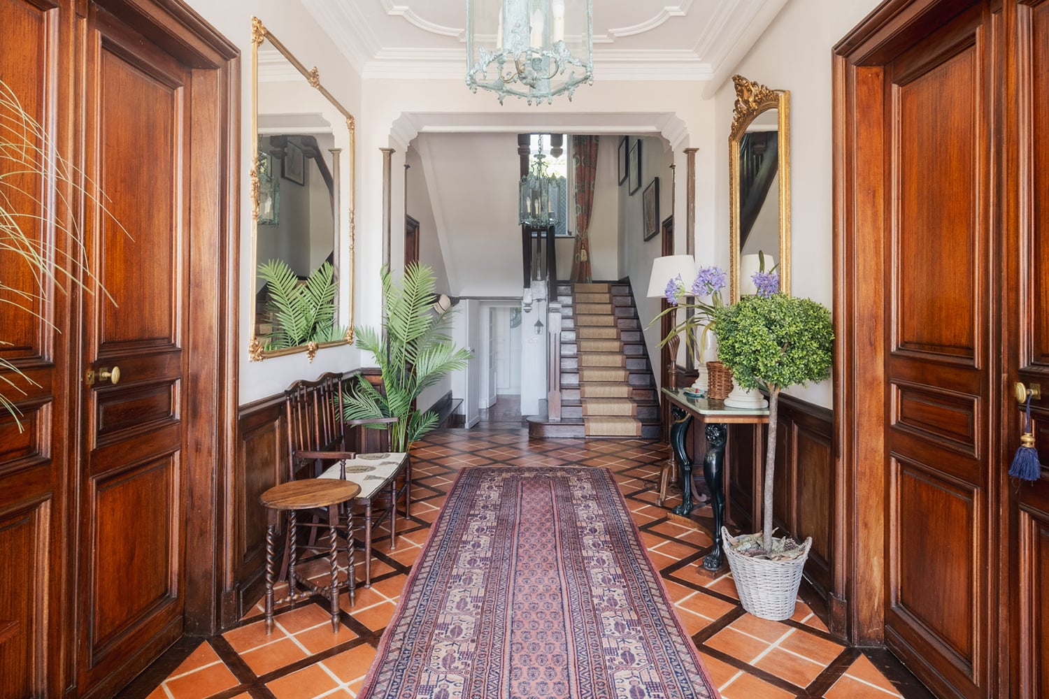 Hallway | Holiday château in côte basque
