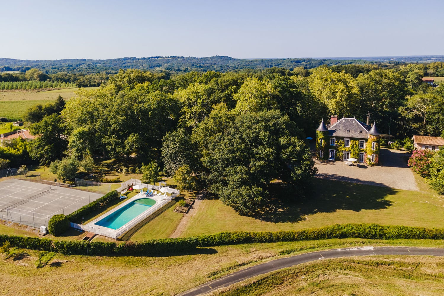 Holiday château in côte basque