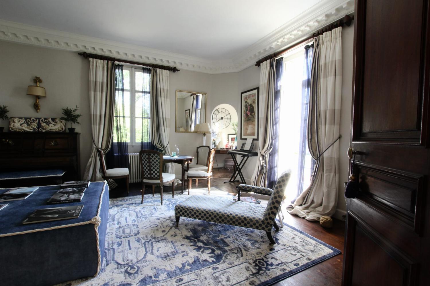 Living room | Holiday château in côte basque