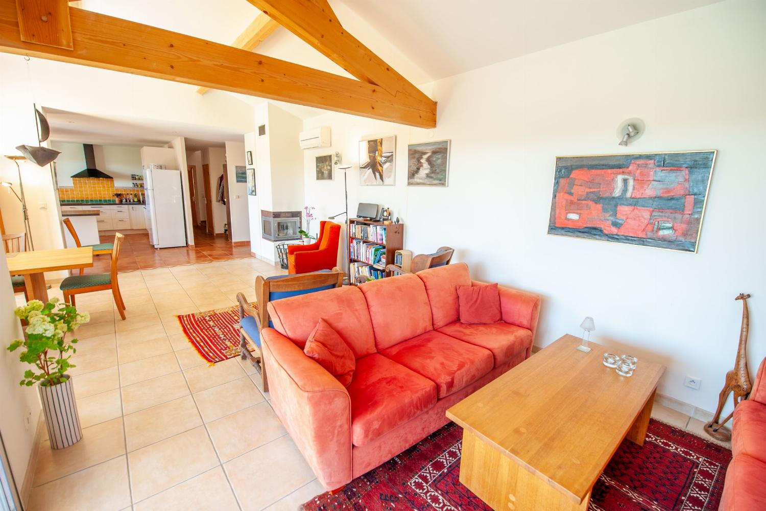 Living room | Holiday villa in Magalas