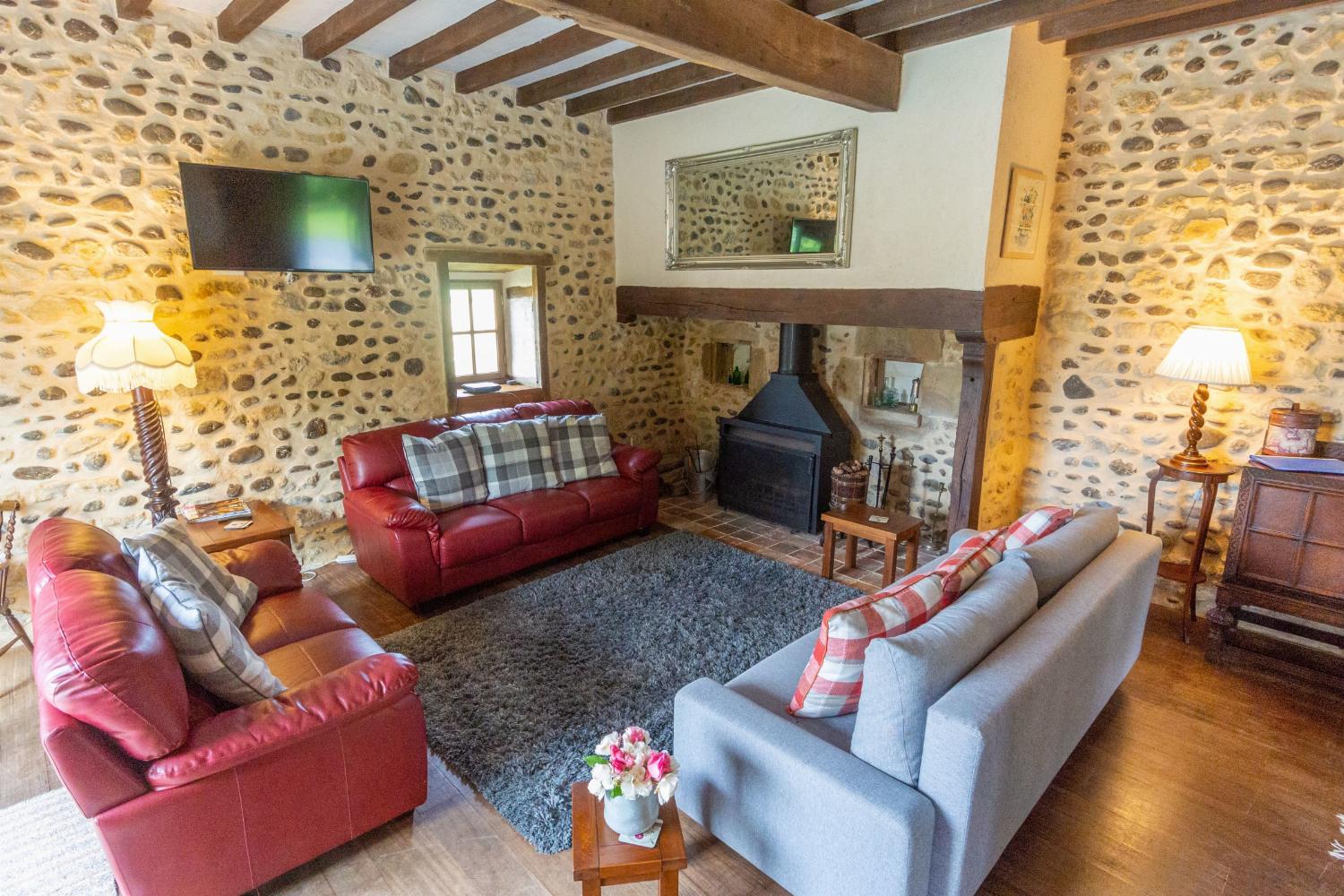 Living room | Holiday home in Pyrénées-Atlantiques