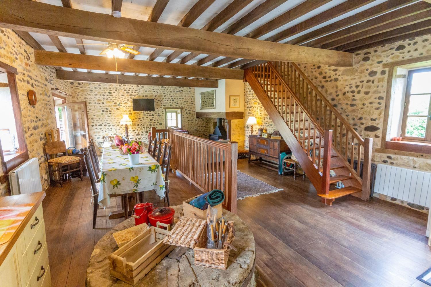 Living room | Holiday home in Pyrénées-Atlantiques