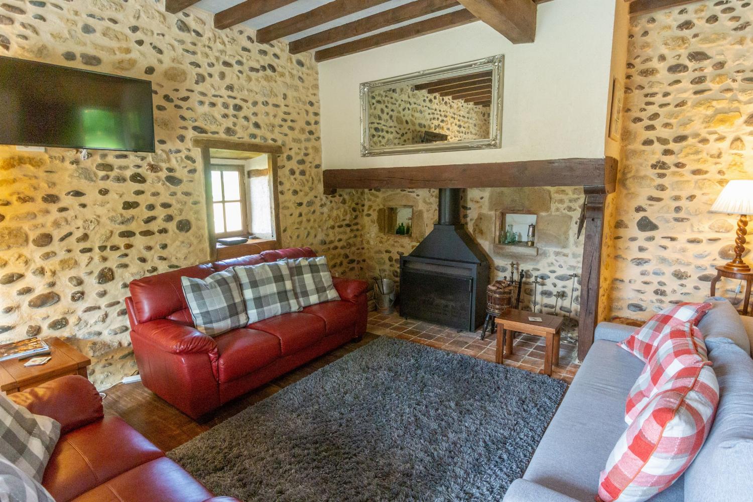 Living room | Holiday home in Pyrénées-Atlantiques