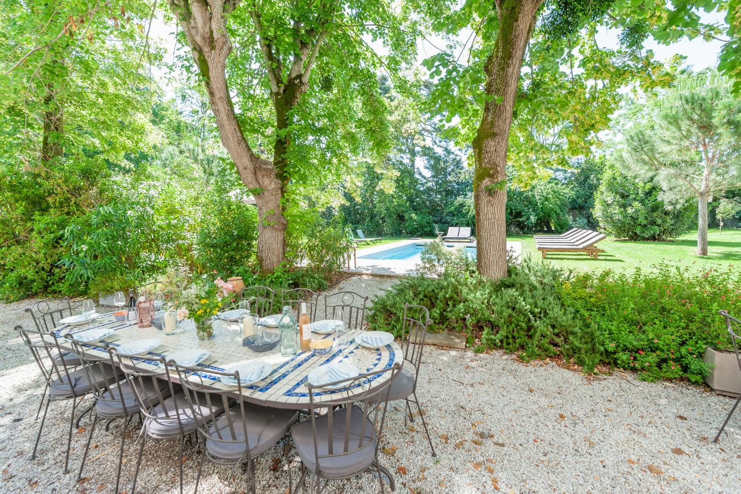 Dining terrace