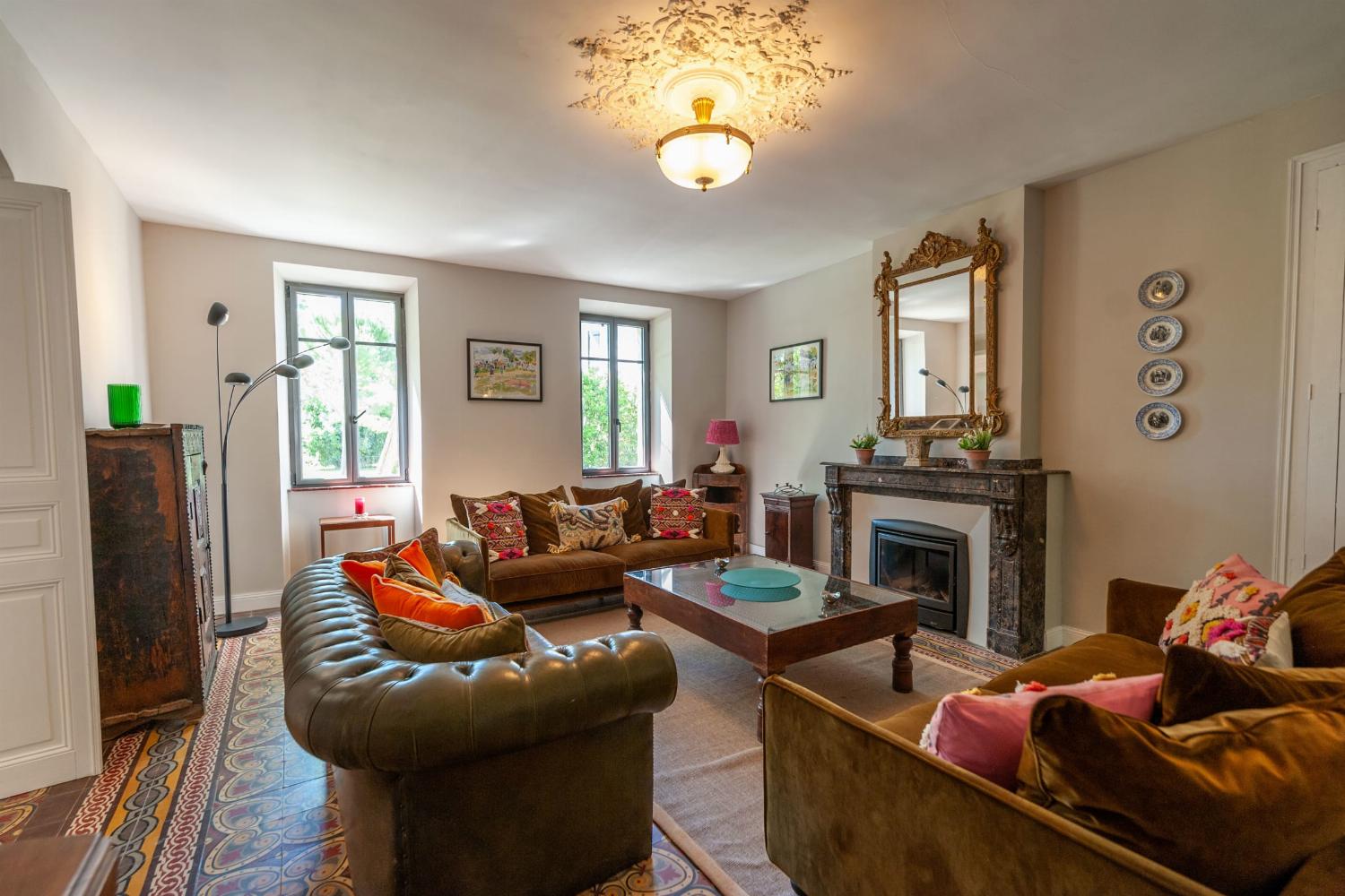 Living room | Rental home in South of France