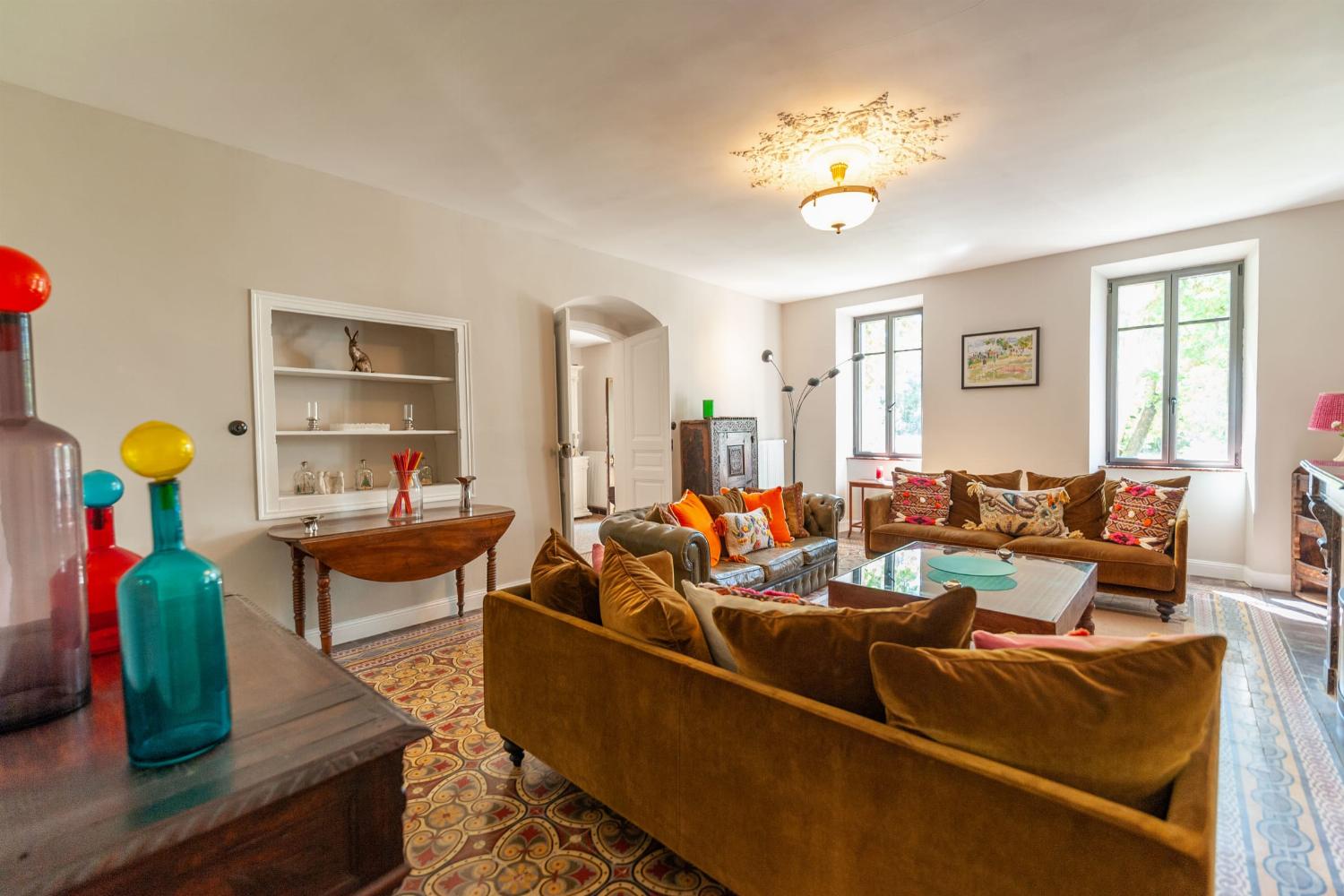 Living room | Rental home in South of France