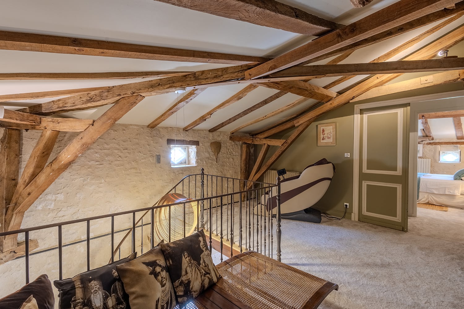 1st floor hallway | Rental home in Duras 1st floor hallway | Rental home in Duras