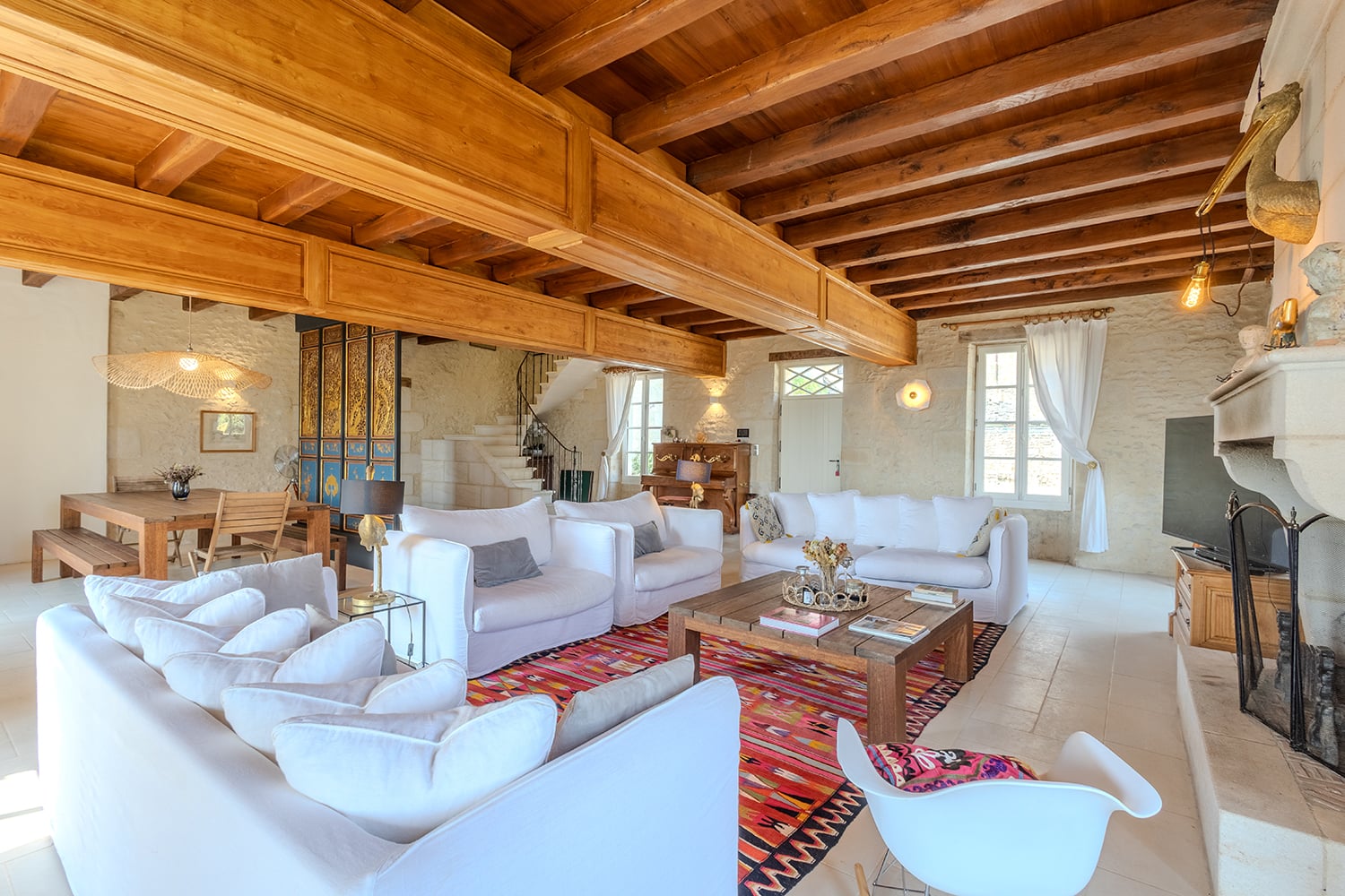 Sitting room | Rental home in Duras Sitting room | Rental home in Duras