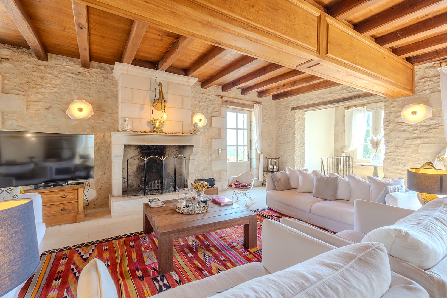 Sitting room | Rental home in Duras Sitting room | Rental home in Duras