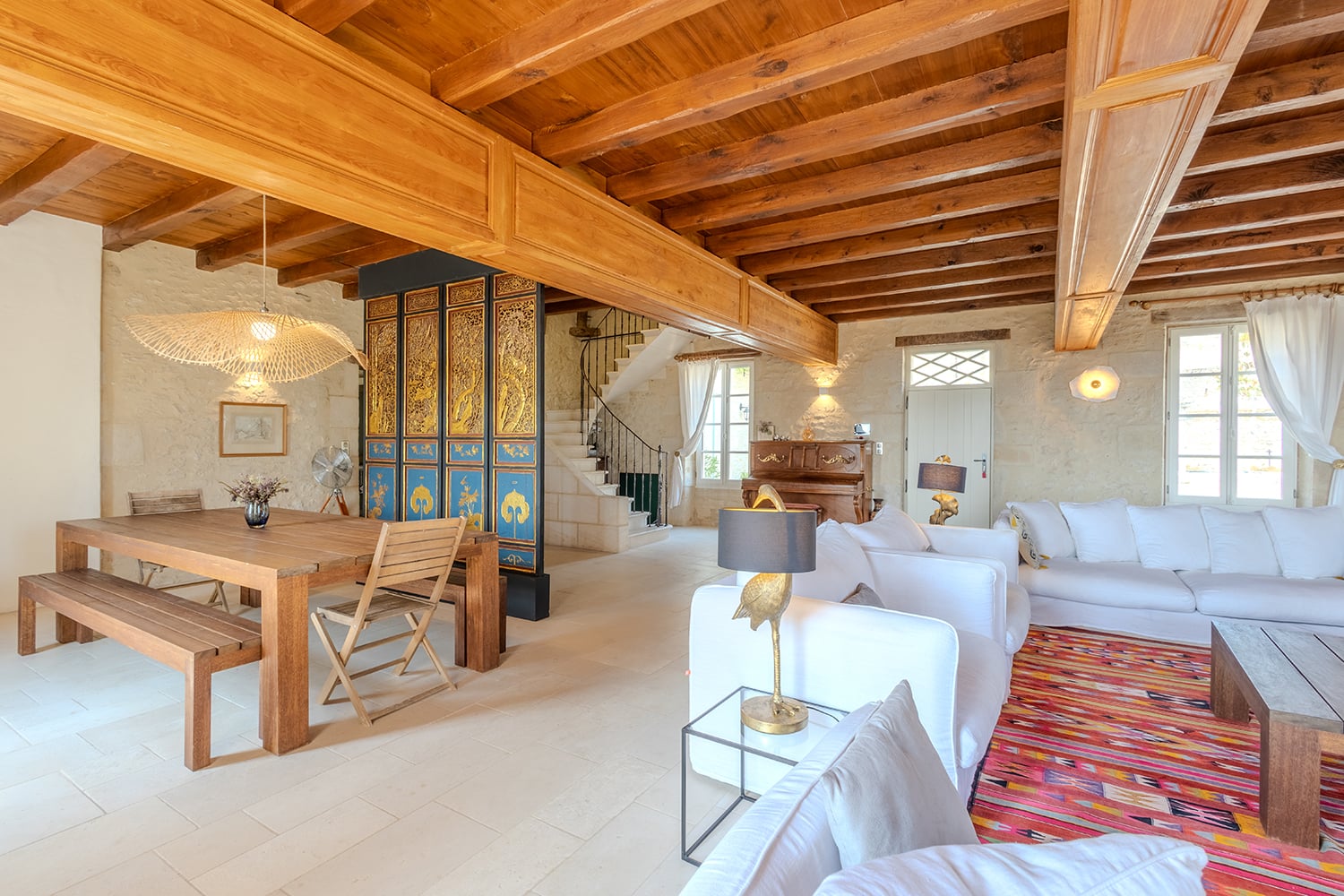 Sitting room | Rental home in Duras Sitting room | Rental home in Duras