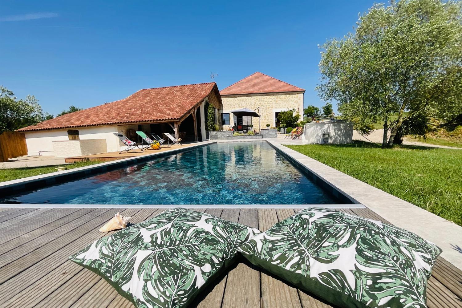 Holiday home in Lot-et-Garonne with private heated pool