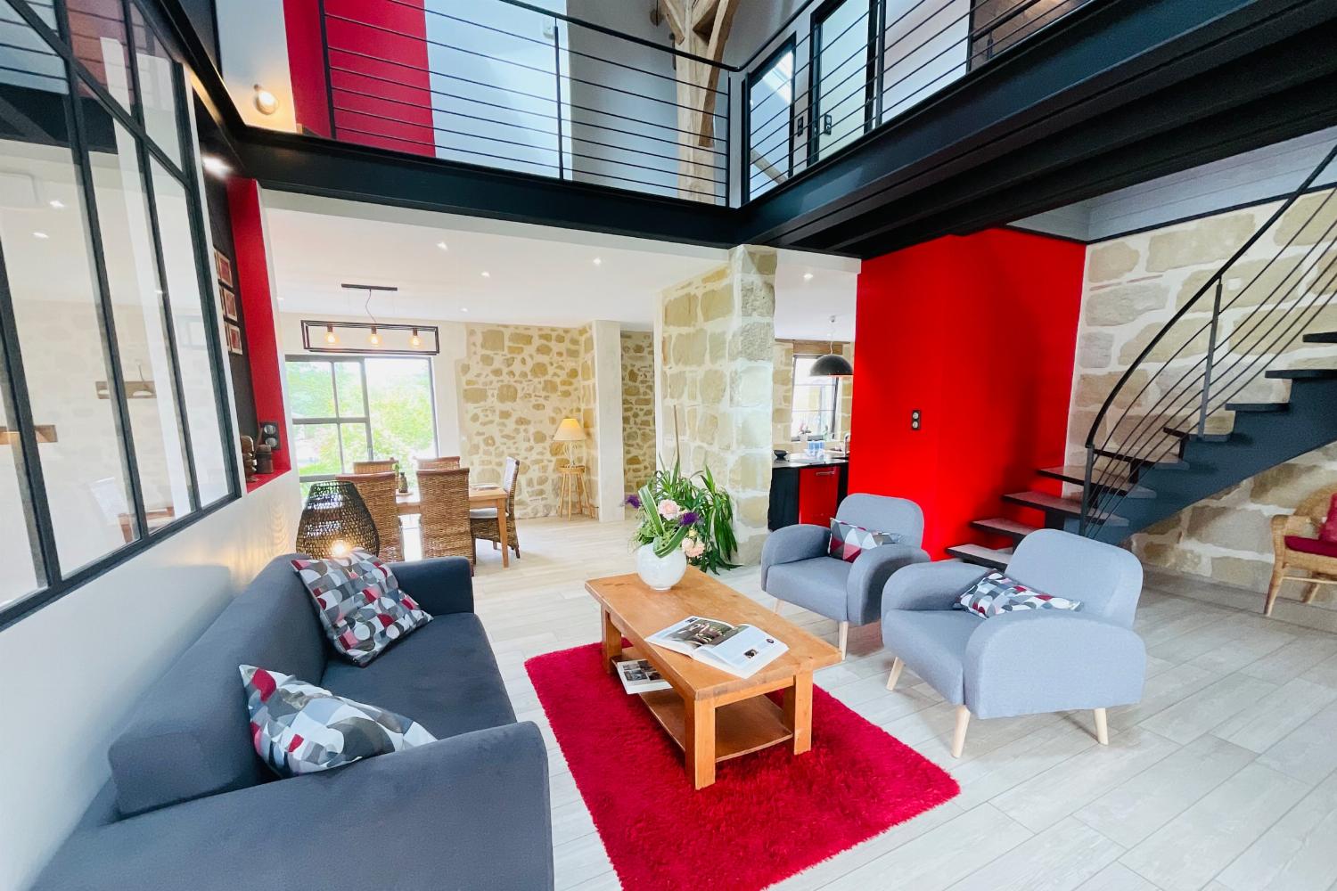 Living room | Holiday home in Lot-et-Garonne