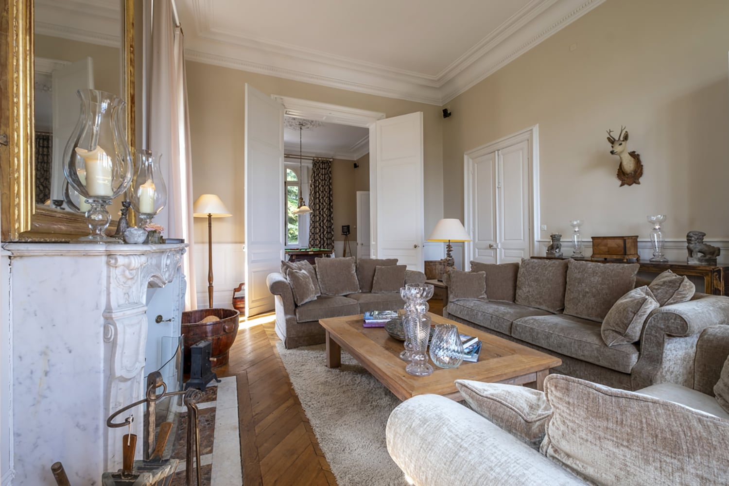 Sitting room | Holiday château in Nouvelle-Aquitaine