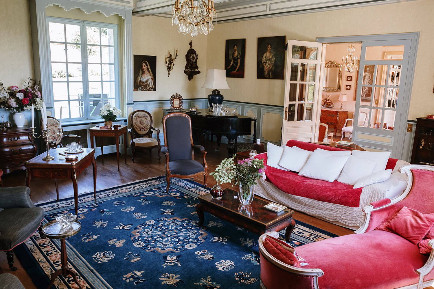 Sitting room | Holiday château in Dordogne