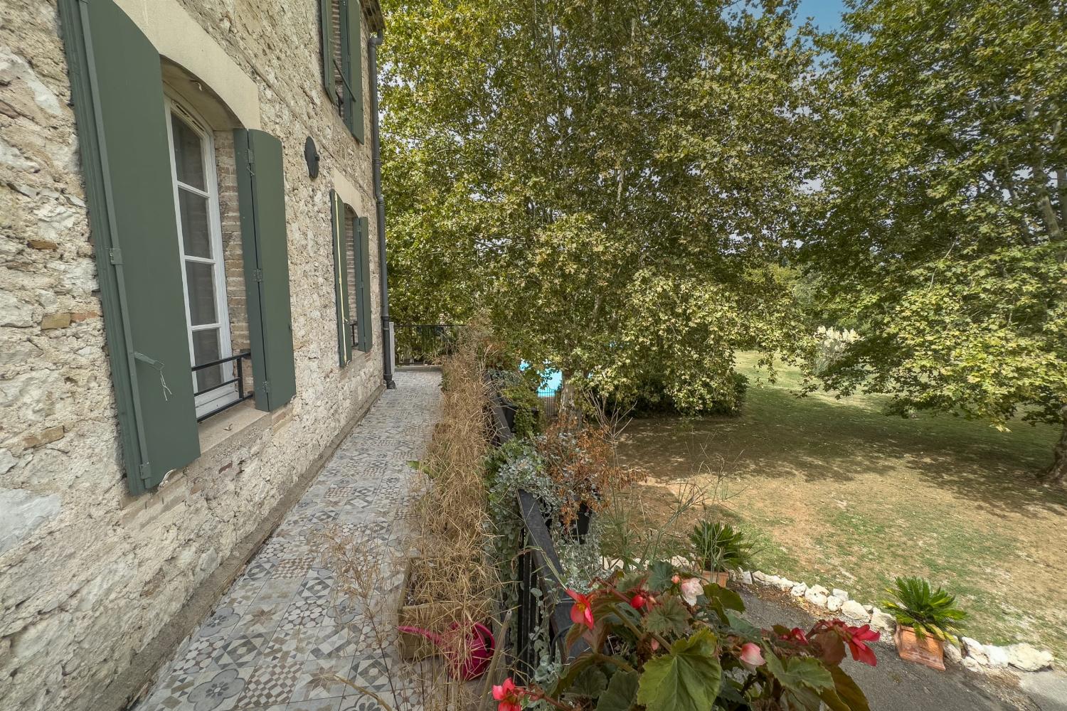 1st floor terrace | Holiday home in Tarn-en-Garonne