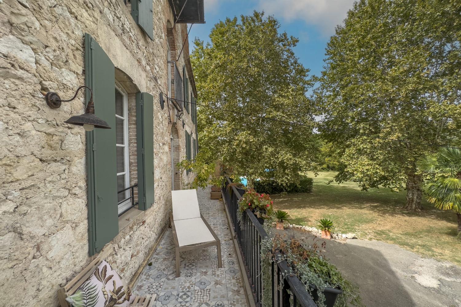 1st floor terrace | Holiday home in Tarn-en-Garonne