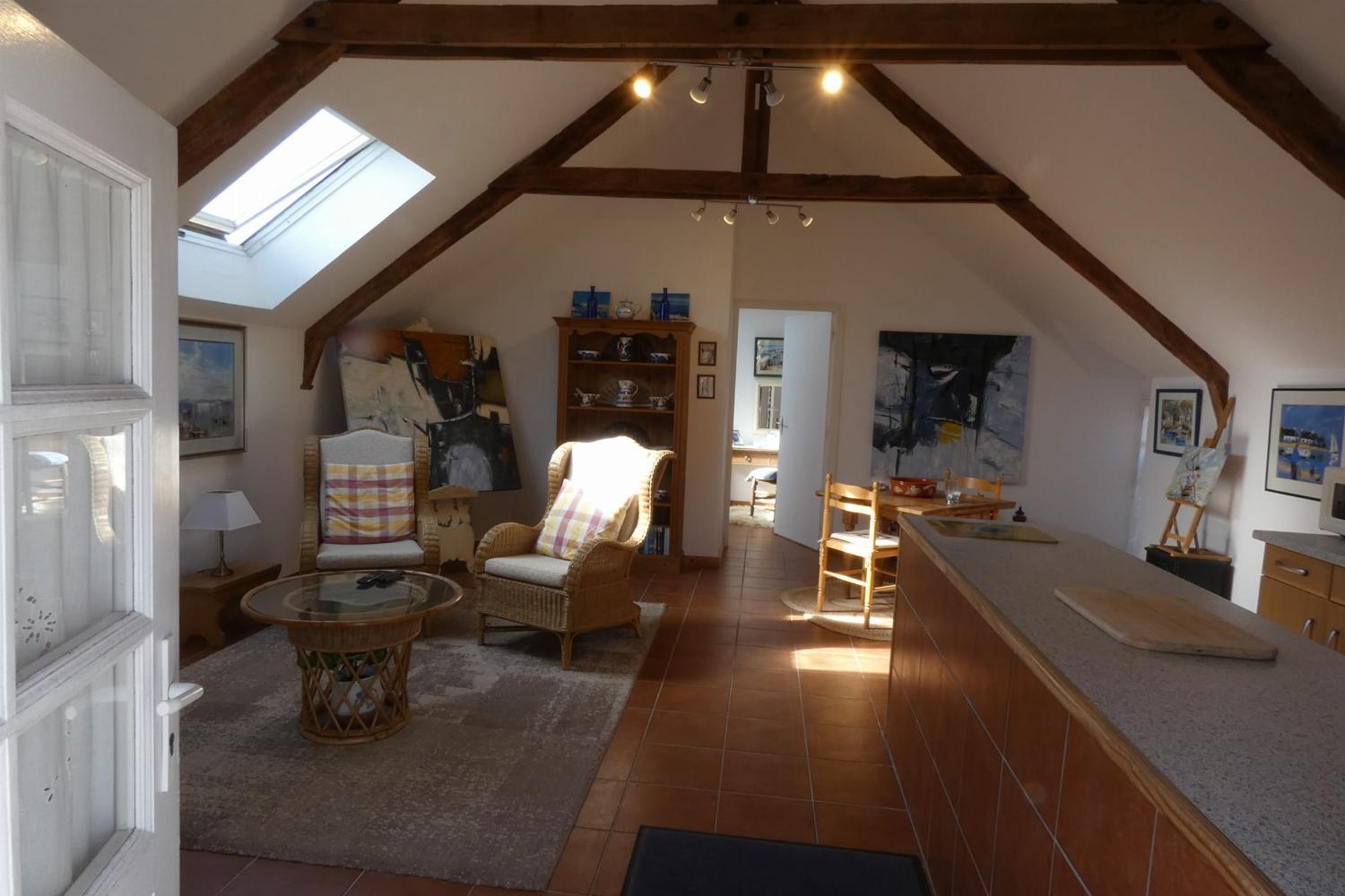 Sitting room | Rental cottage in Brittany