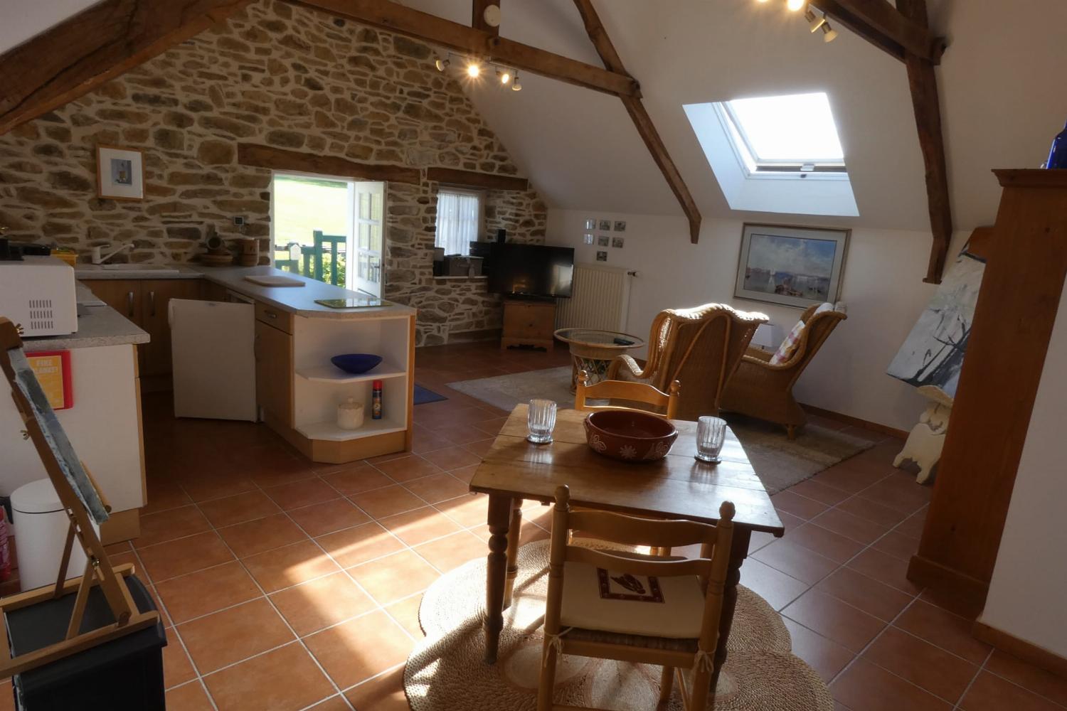 Sitting room | Rental cottage in Brittany