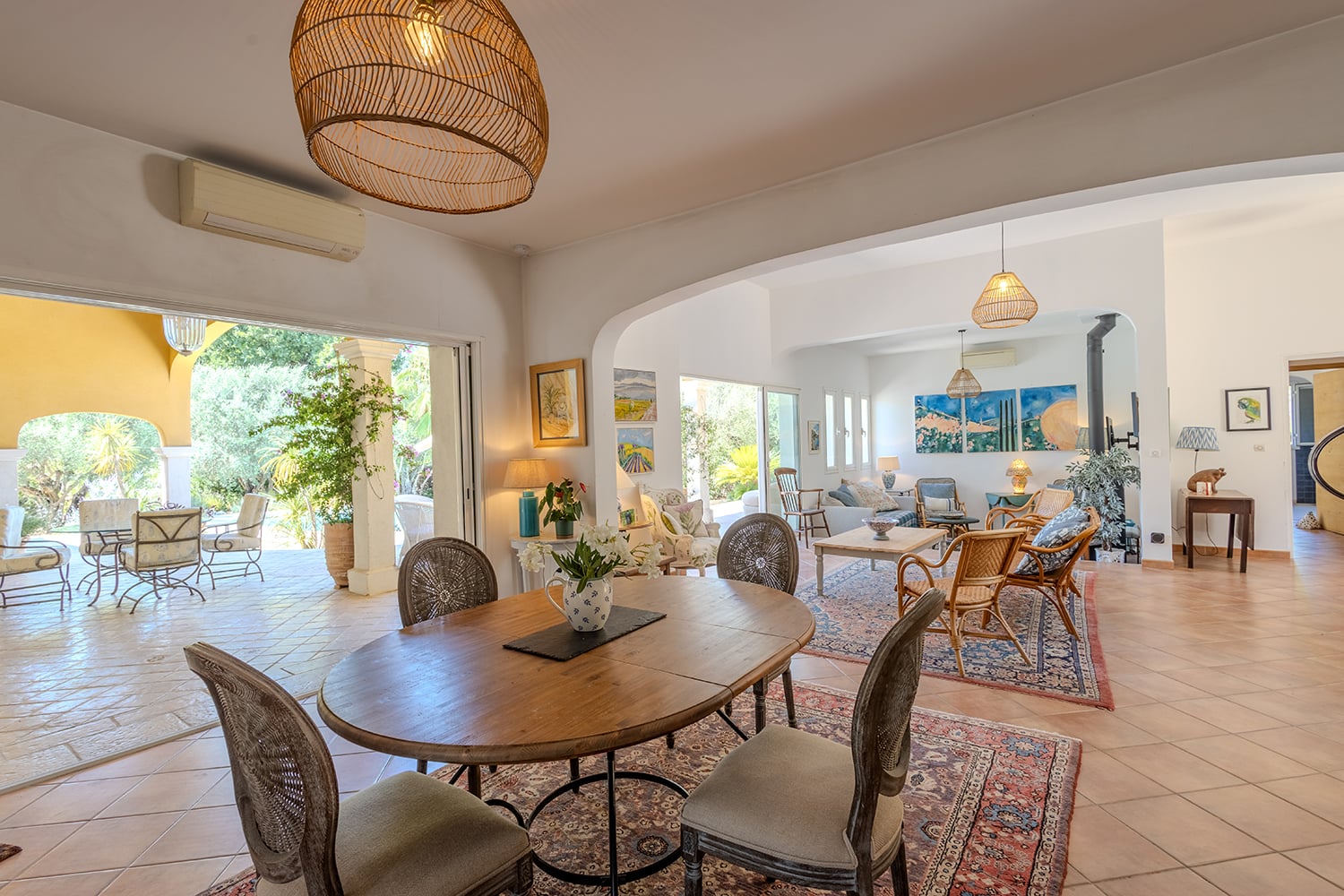 Dining room | Holiday villa in Fayence Dining room | Holiday villa in Fayence