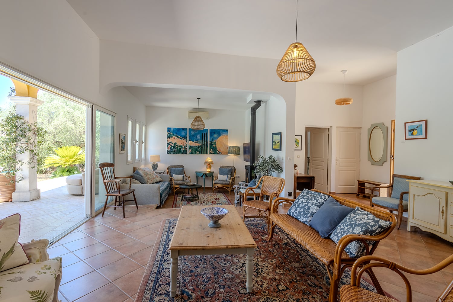 Sitting room | Holiday villa in Fayence Sitting room | Holiday villa in Fayence