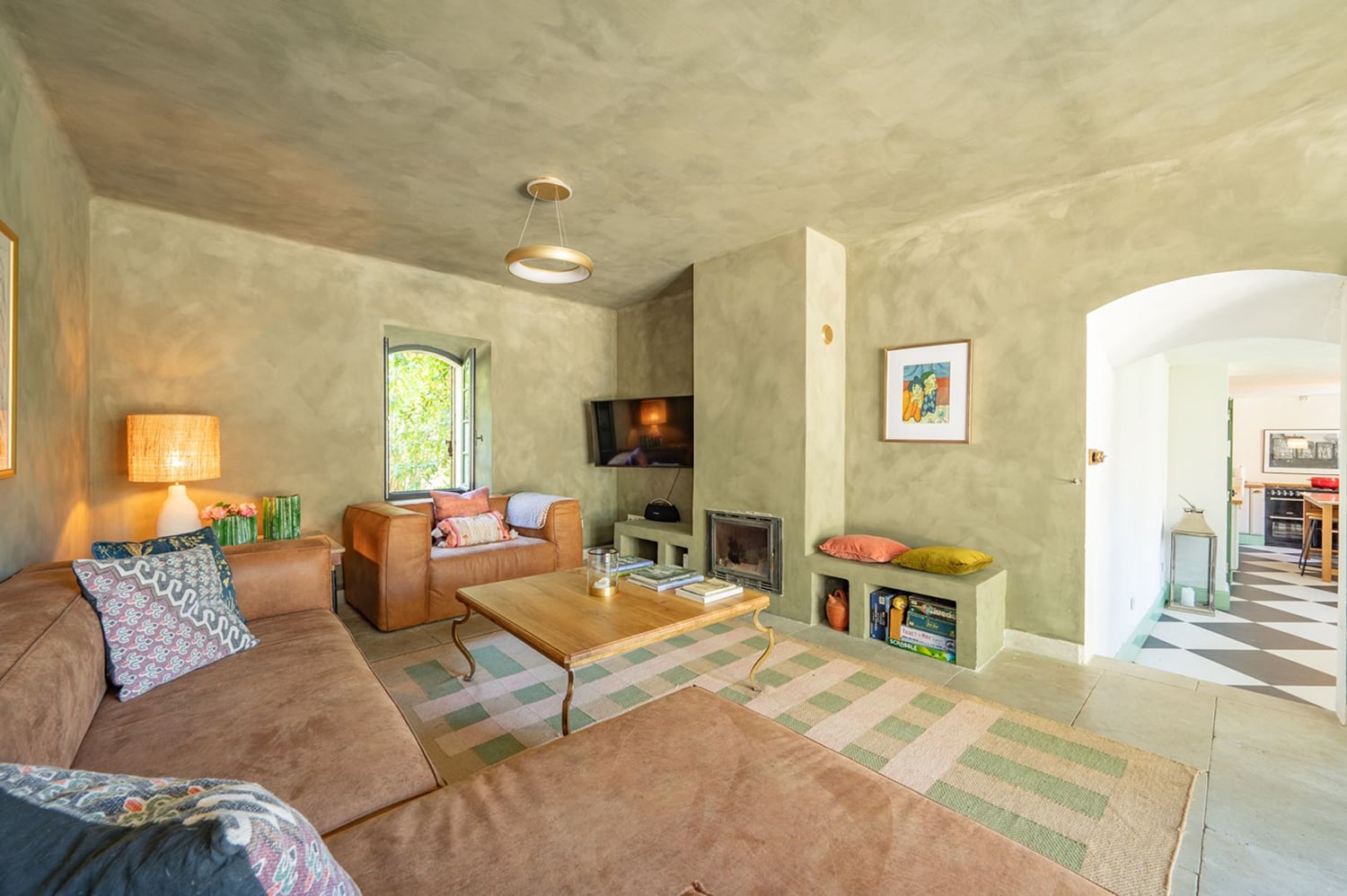 Sitting room | Holiday home in Gard