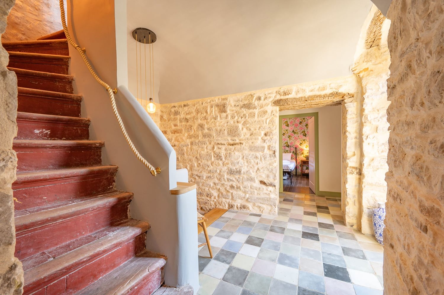 Staircase | Holiday home in Gard