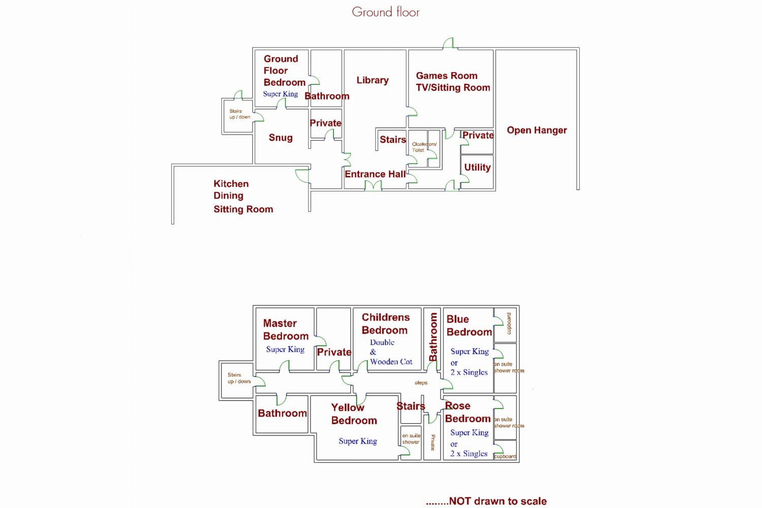 Floor plan | Holiday accommodation in the South of France
