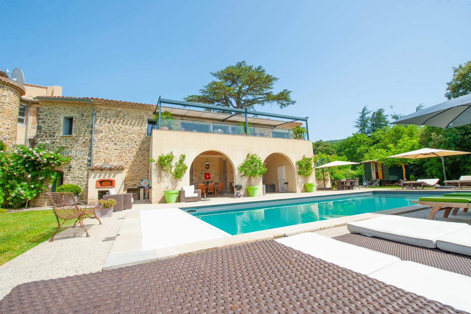 Holiday accommodation in the South of France with private heated pool