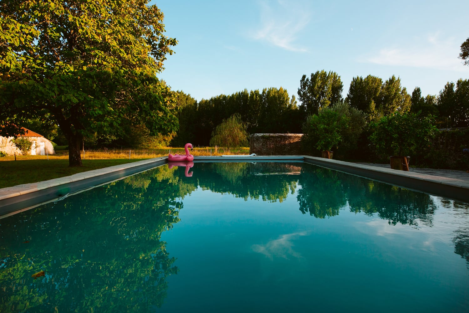 Private heated pool Private heated pool