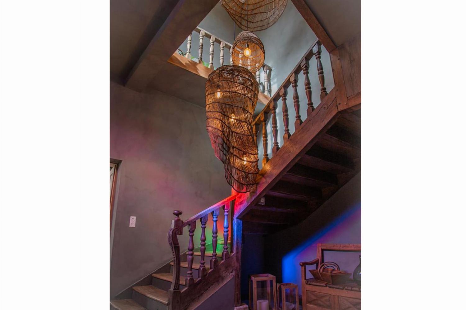Staircase | Holiday château in the Gers