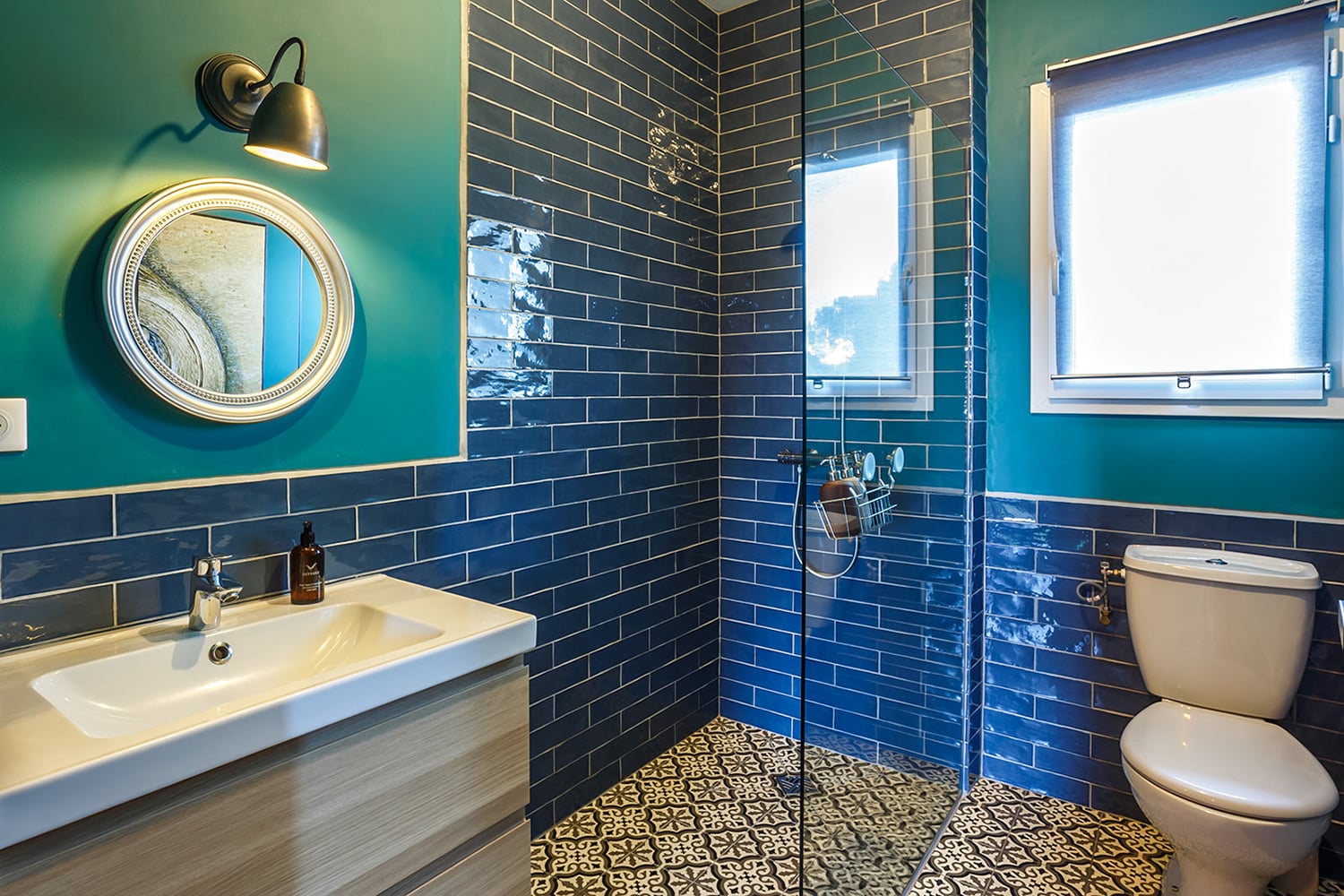 Bathroom | Holiday villa in Aragon