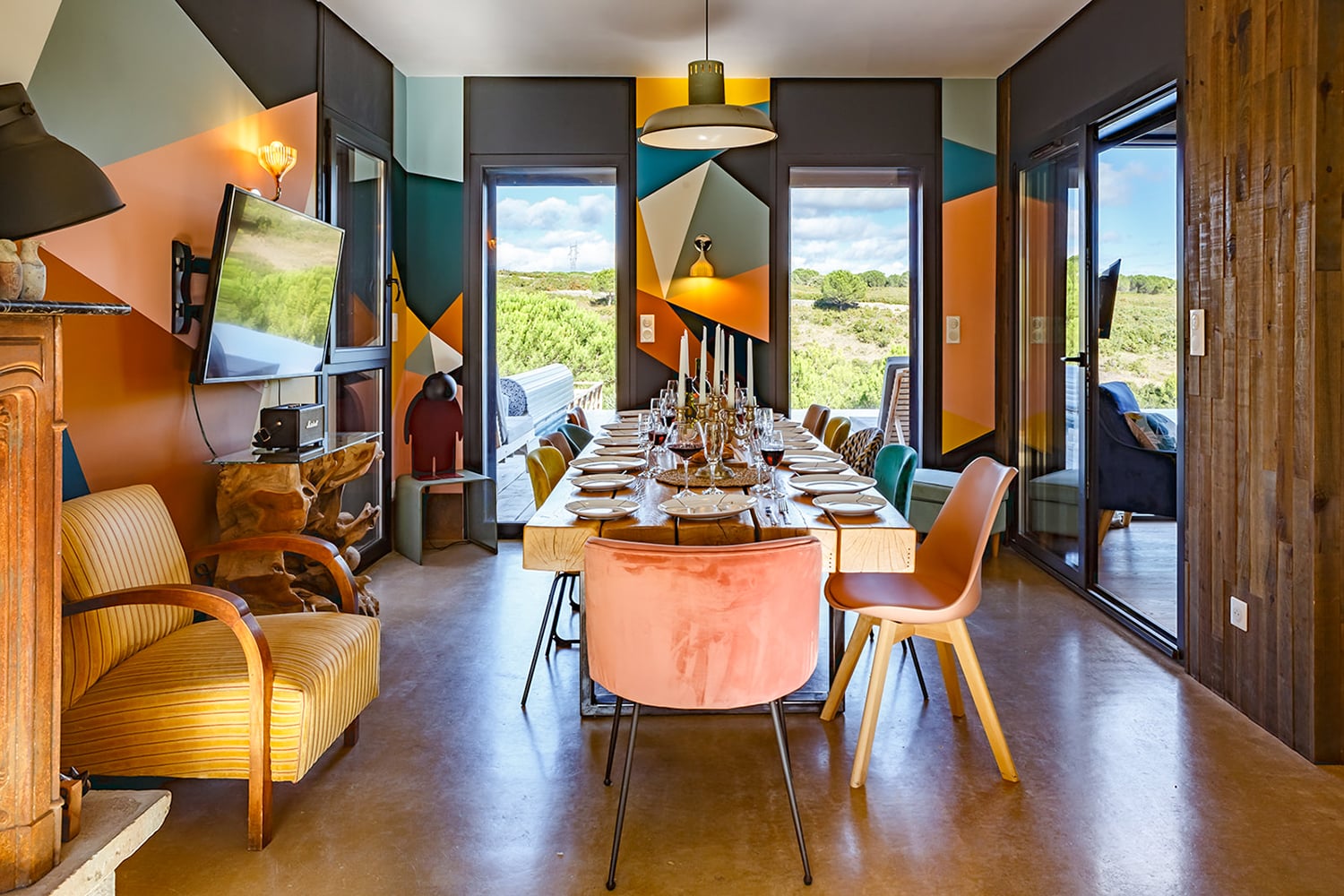 Dining room | Holiday villa in Aragon