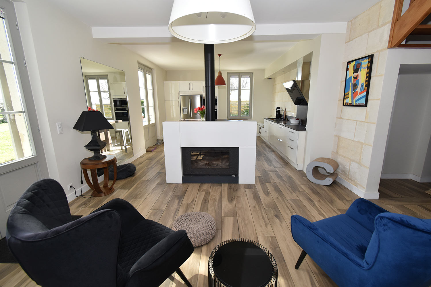 Living room | Holiday home in Nouvelle-Aquitaine