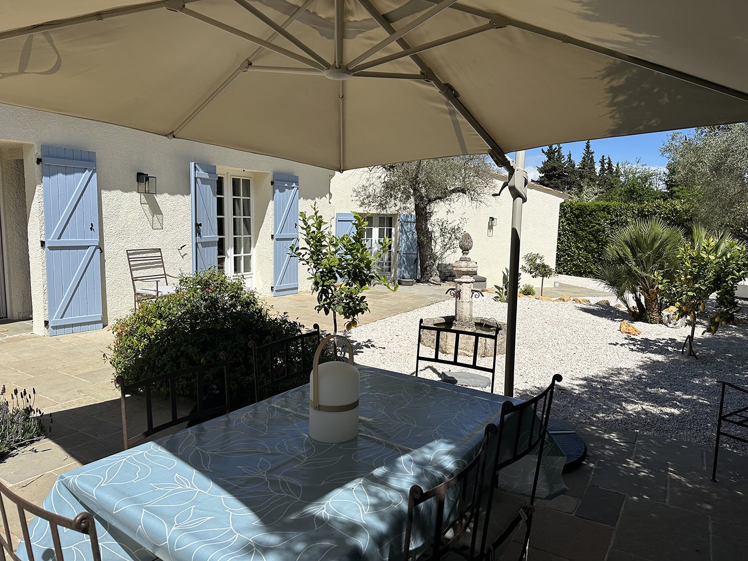 Dining terrace