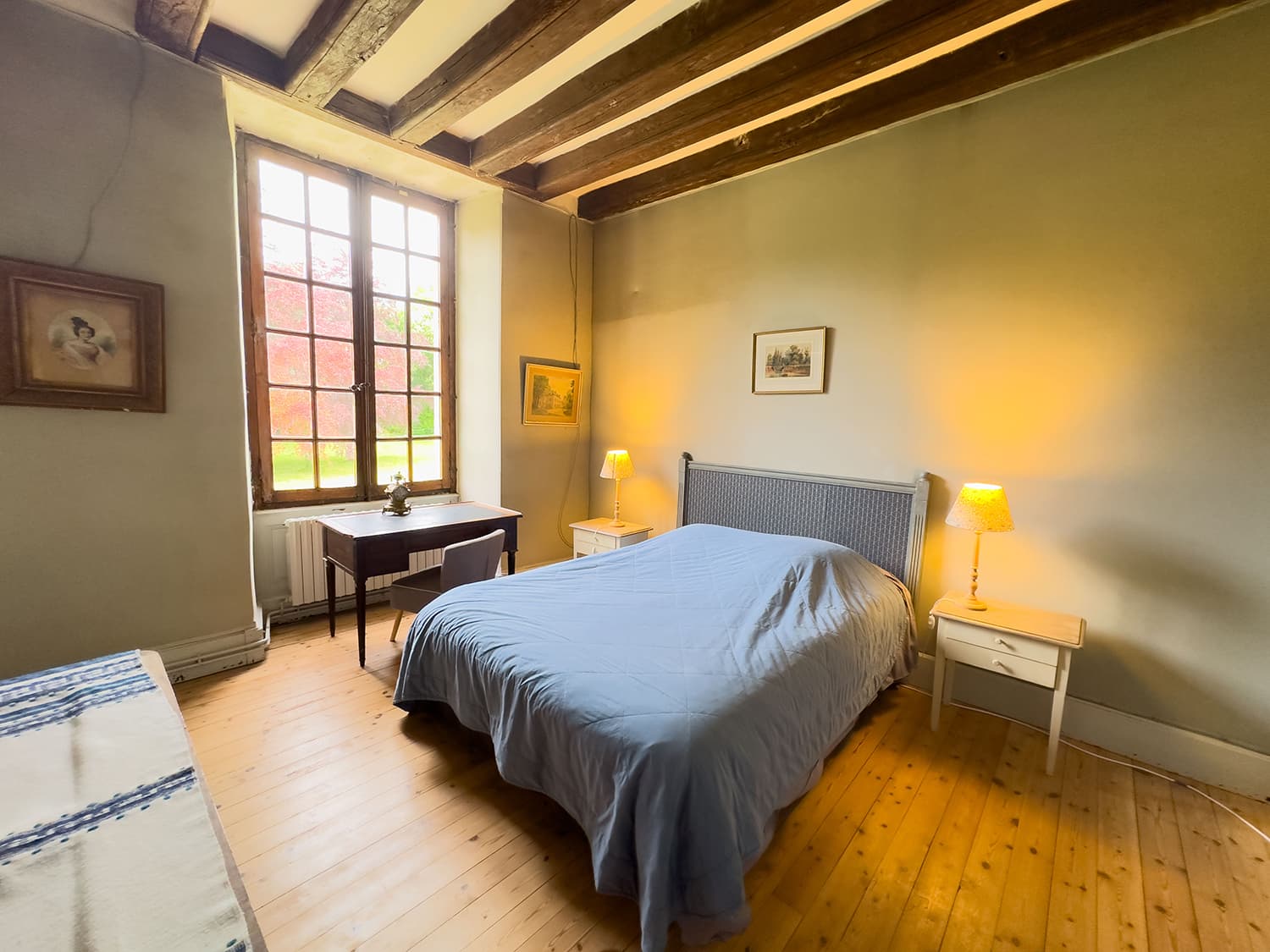 Bedroom | Holiday château in Nouvelle-Aquitaine